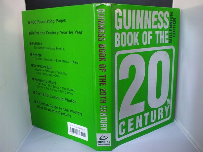 SALE!  GUINNESS Book of the 20th Century - Millennium Edition