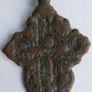 Antique 1700/1800's Crucifix  Orthodox Old Believers pectoral Cross pendant Image 2