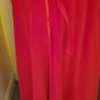 Fabulous Bespoke One of a kind Velvet Red Hooded Cape - one size fits all Image 6