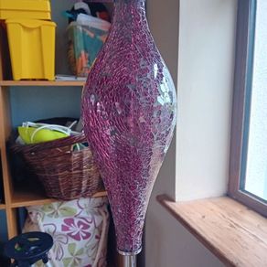 floor lamp from Next. Plum purple colour
