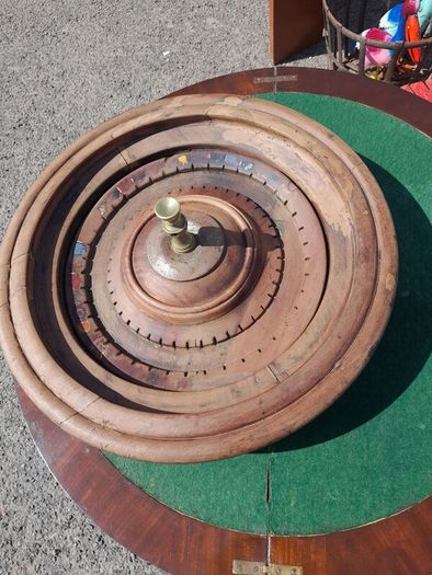 Antique Fairground Gaming Wheel