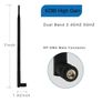 2pcs 6dbi Rp-sma 2.4ghz 5ghz High Gain Wi-fi Router Antena. Image 2