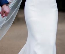 Modeca: Farida Wedding Dress, Size 8-10, professionally dry-cleaned