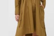 French Connection Rhodes Poplin shirt dress