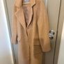 ASOS oversized coat size 10 in pale caramel Image 5