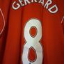 Liverpool Jersey. Official Warrior Liverpool FC Mens Home Jersey.  Steven Gerrard Name And Number. Authentic Original. Not A Modern Day Remake. Image 4