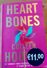 Heart Bones.  Colleen Hoover.  Four books 10 euro