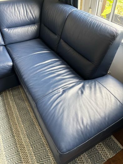 L Shaped Leather Couch