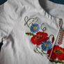 Boho Tshirt girls size 7-8 years Image 4