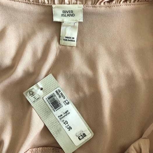 Brand new River Island pink dress UK10