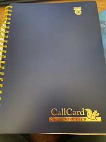 Call Cards folder with cards