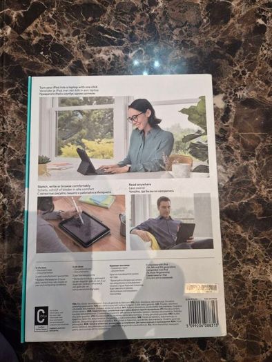 Ipad Logitech Keyboard Case 7th/8th/9th Generations