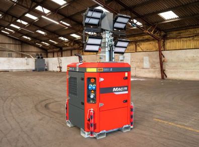 MacGen MacLite LED Lighting Tower | Yanmar Diesel
