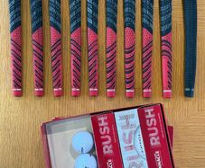 Pinnacle Golf balls & New Club grips