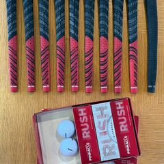 Pinnacle Golf balls & New Club grips
