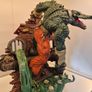 killer croc statue 3d printed and custom painted Image 4