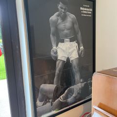 Iconic Framed Muhammad Ali Picture