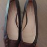Marks & Spencer Brown Leather Court Shoes Image 4