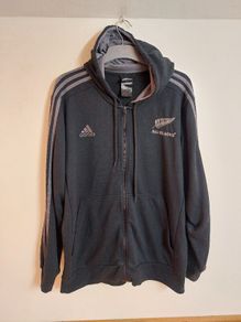 new zealand rugby zipped hoodie