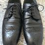 Ted Baker black leather brogues, size UK 10/ EUR 44 Image 2