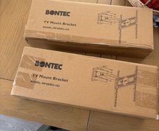 Two TV Brackets Full Motion Wall Mount 23" to 70"