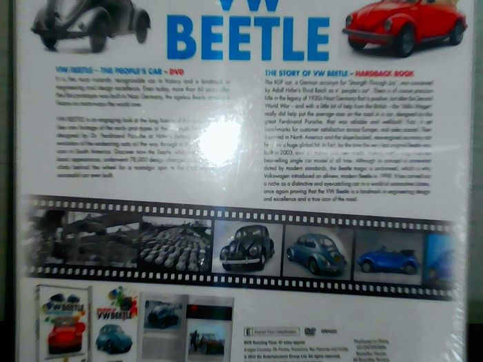 NEW Book & DVD, The History of The VW Beetle 6 euro