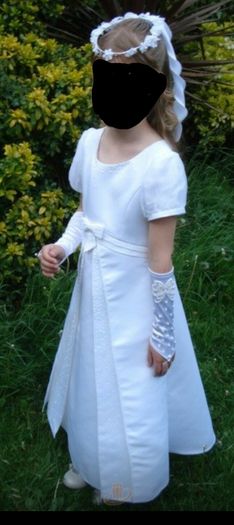 Communion dress and accessories