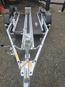 Motor bike trailer