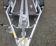 Motor bike trailer