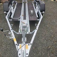 Motor bike trailer