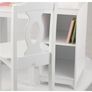 Wooden Vanity and Chair with Mirror and Storage Kids Children's Playroom/Bedroom Furniture Image 8