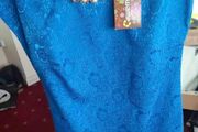 Brand New Blue SWAMP dress Size 14