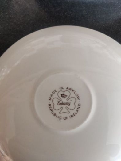 Arklow pottery Embassy espresso cups and saucers