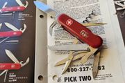Vintage Wenger Forester Discontinued Model 85mm Swiss Army Knife Collectable 1980s