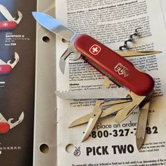 Vintage Wenger Forester Discontinued Model 85mm Swiss Army Knife Collectable 1980s