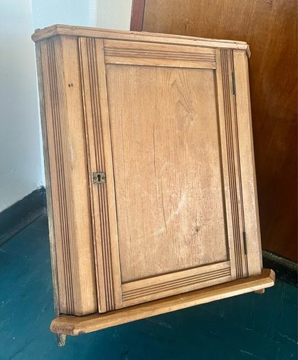 Antique Pine Corner press vernacular style provincial made in Ards Peninsula