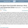 Best of the Brain from Scientific American: Mind, Matter, and Tomorrow's Brain, Floyd E. Bloom Image 3