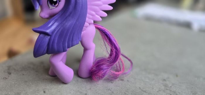Princess Twilight Sparkle Vinyl (missing gem) Equestria Girls Plaid Design Brushable Tail MLP G4 My Little Pony