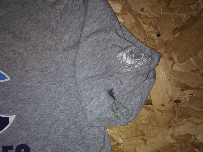Canterbury Barnhall Rugby Club  Tshirt  T Shirt Leixlip Kildare Dublin Tee Grey