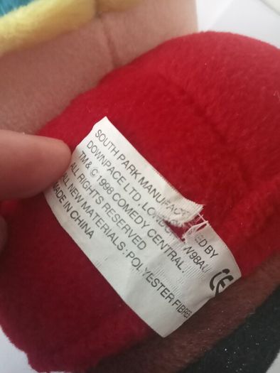 Vintage 1998 Comedy Central South Park Eric Cartman Plush