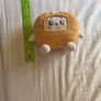 LankyBox Plush Toy Yellow Boxy Character Stuffed Animal Image 5