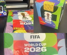 FIFA World Cup stickers + Album