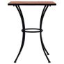 3 Piece Mosaic Bistro Set Ceramic Tile Terracotta Image 4