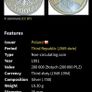 1991 Okulicki 200000 zloty. Silver coin Poland UNC Image 3