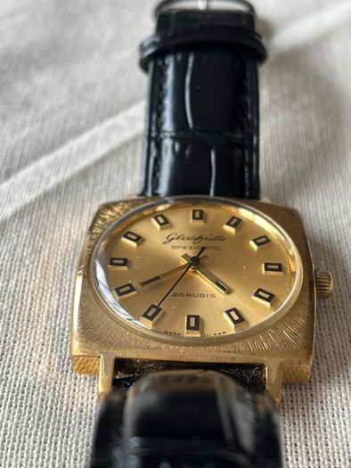 1970s Glashuette Bison, Made in GDR, Vintage Watch