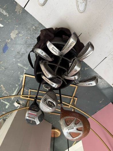 set golf clubs