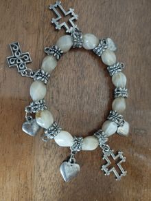 Beautiful religious bracelet.