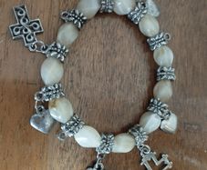 Beautiful religious bracelet.