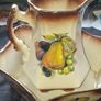 Beautiful Beautiful Old Fruit Jug and Basin, Postage Available Image 2