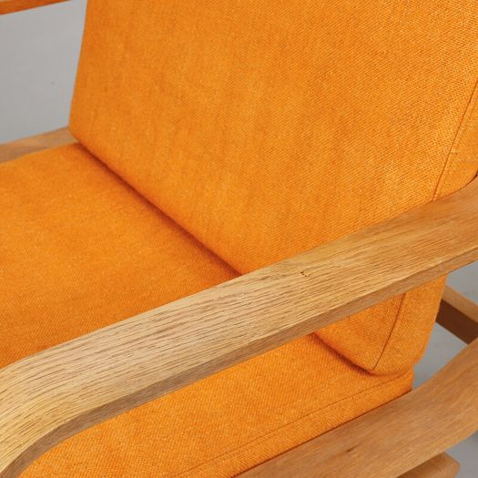 Mid century HANS J. WEGNER. A pair of GE-671 armchairs , Getama